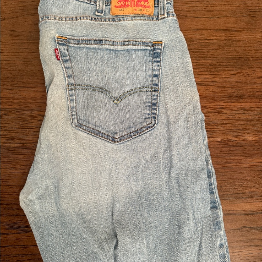 Levi's Classic Blue Denim Jeans